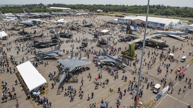 Singapore Airshow 2018 Static Aircraft Display Area