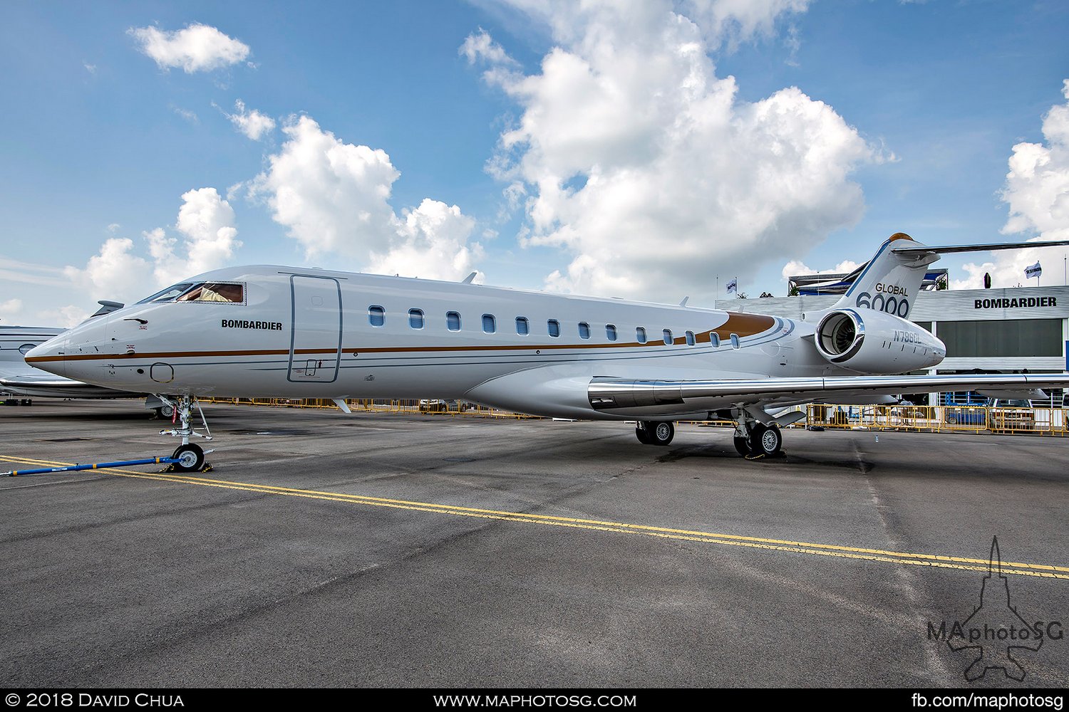 Bombardier Global 6000 (N796GL)