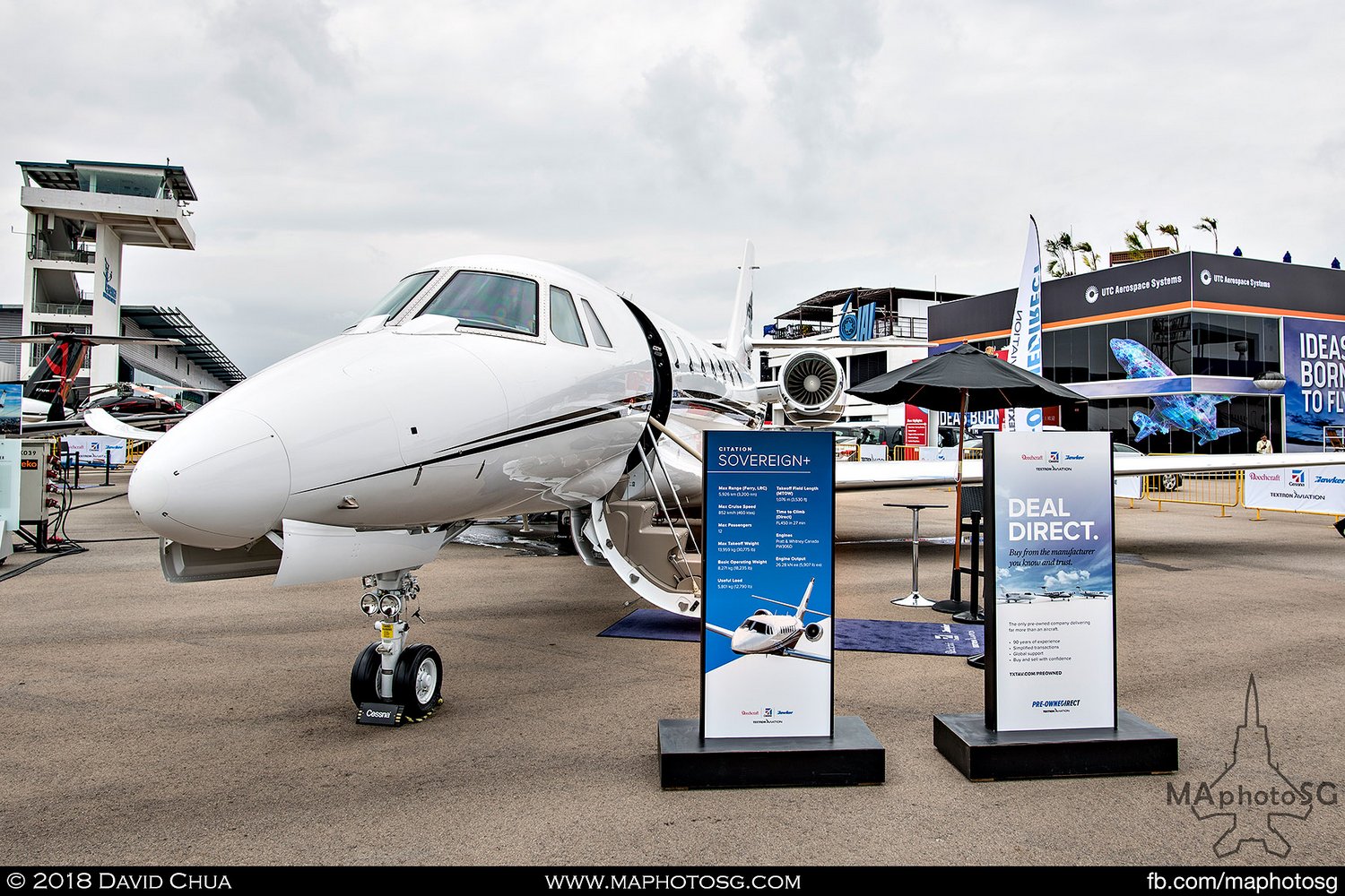 Textron Aviation Cessna Citation Sovereign (N578AB)