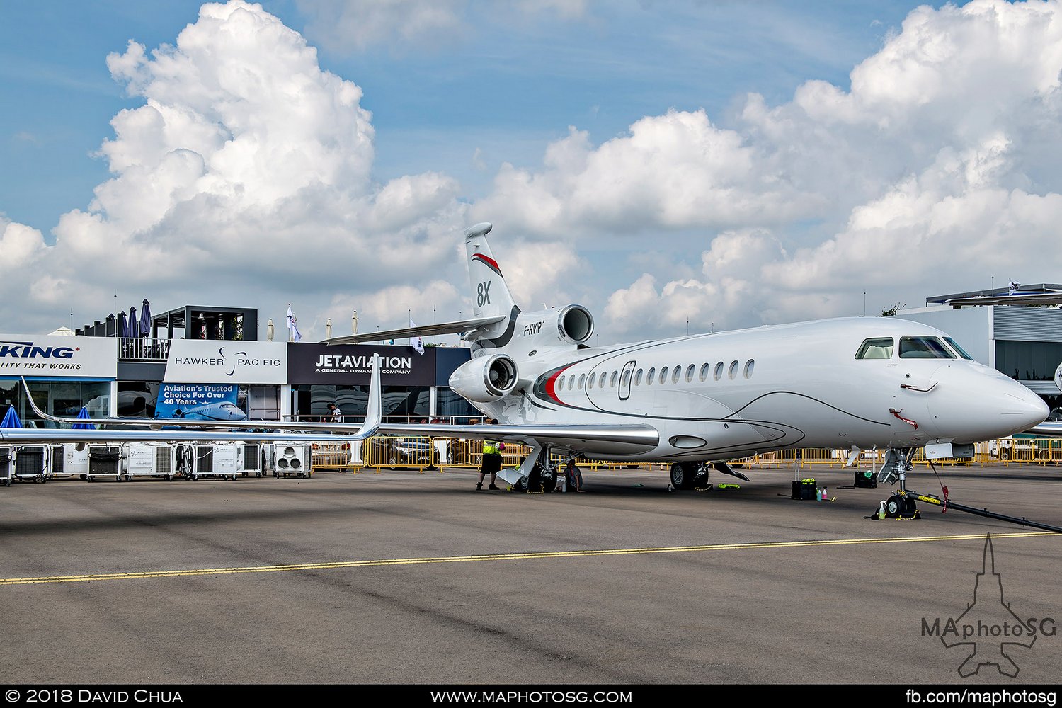 Dassault Aviation Falcon 8X (F-HVIP)