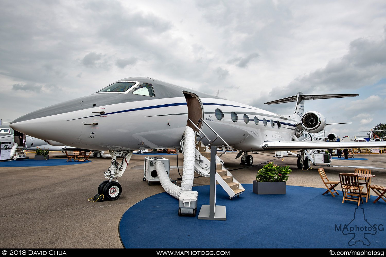 Gulfstream G550 (N550GA)