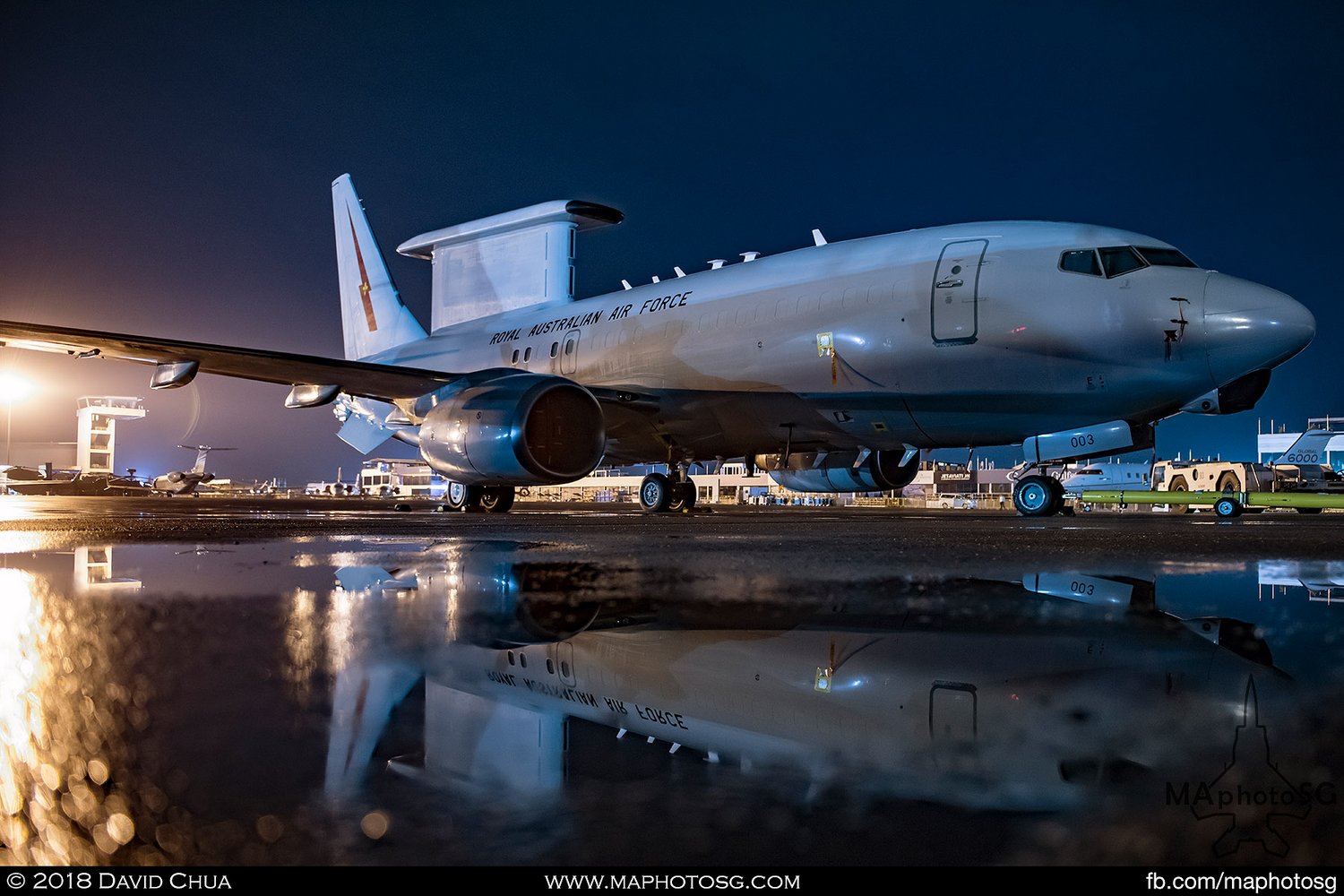 RAAF No 2 Sqn Boeing E-7A Wedgetail (A30-003)