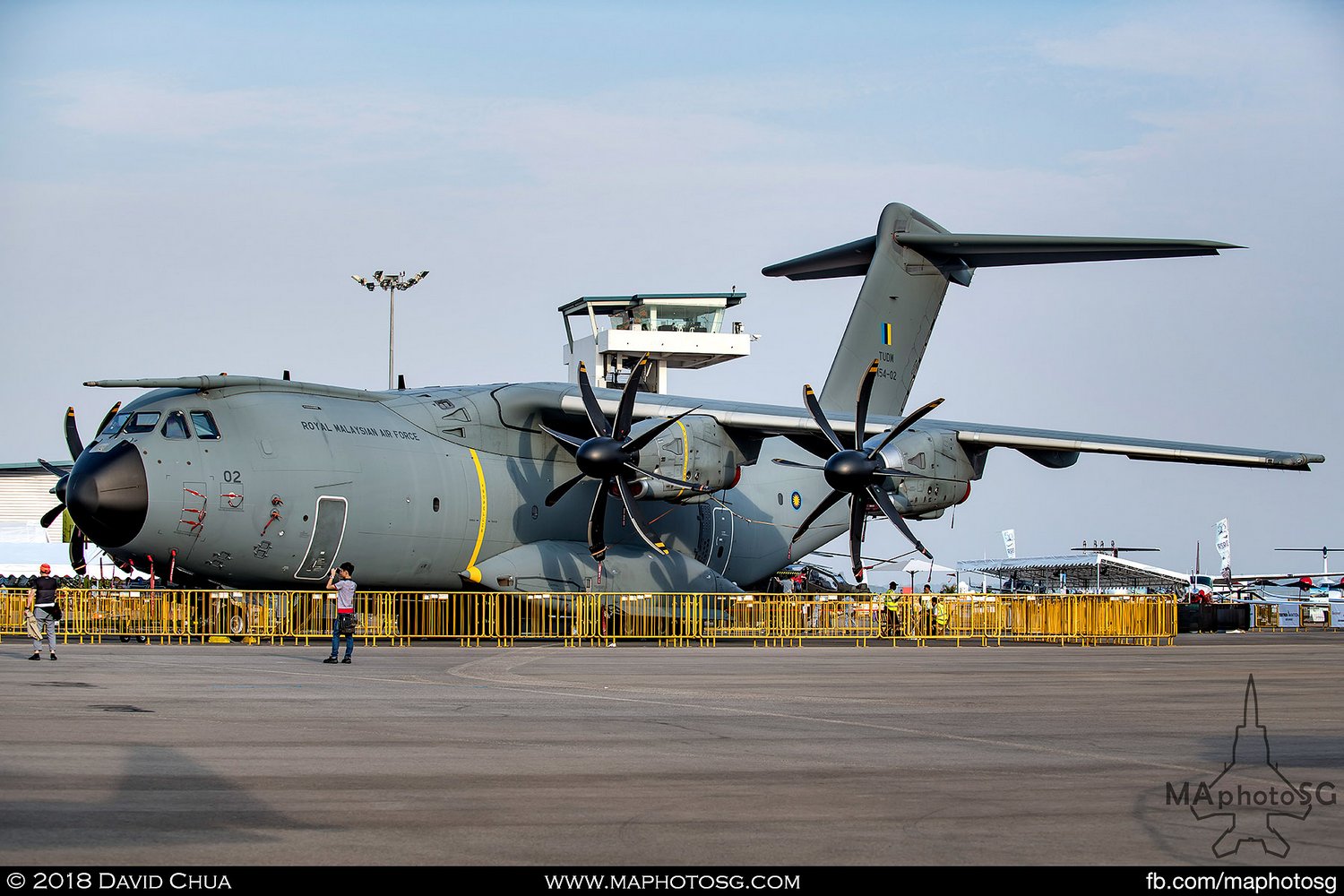 RMAF 22 Sqn Airbus A400M (M54-02)