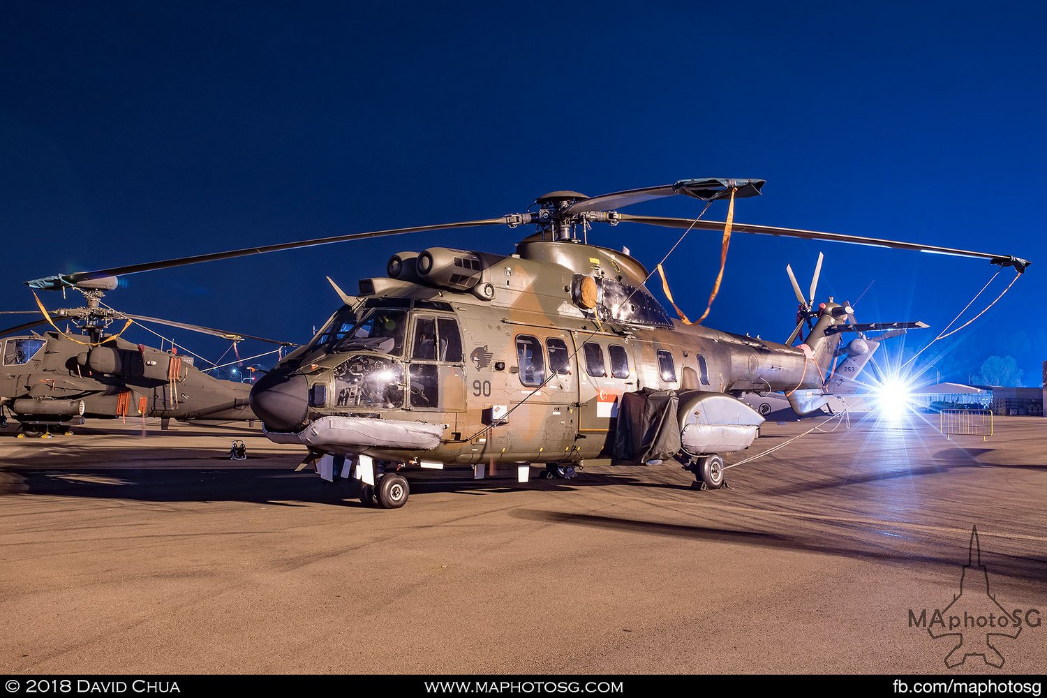 RSAF 125 Sqn Eurocopter AS332M Super Puma (290)