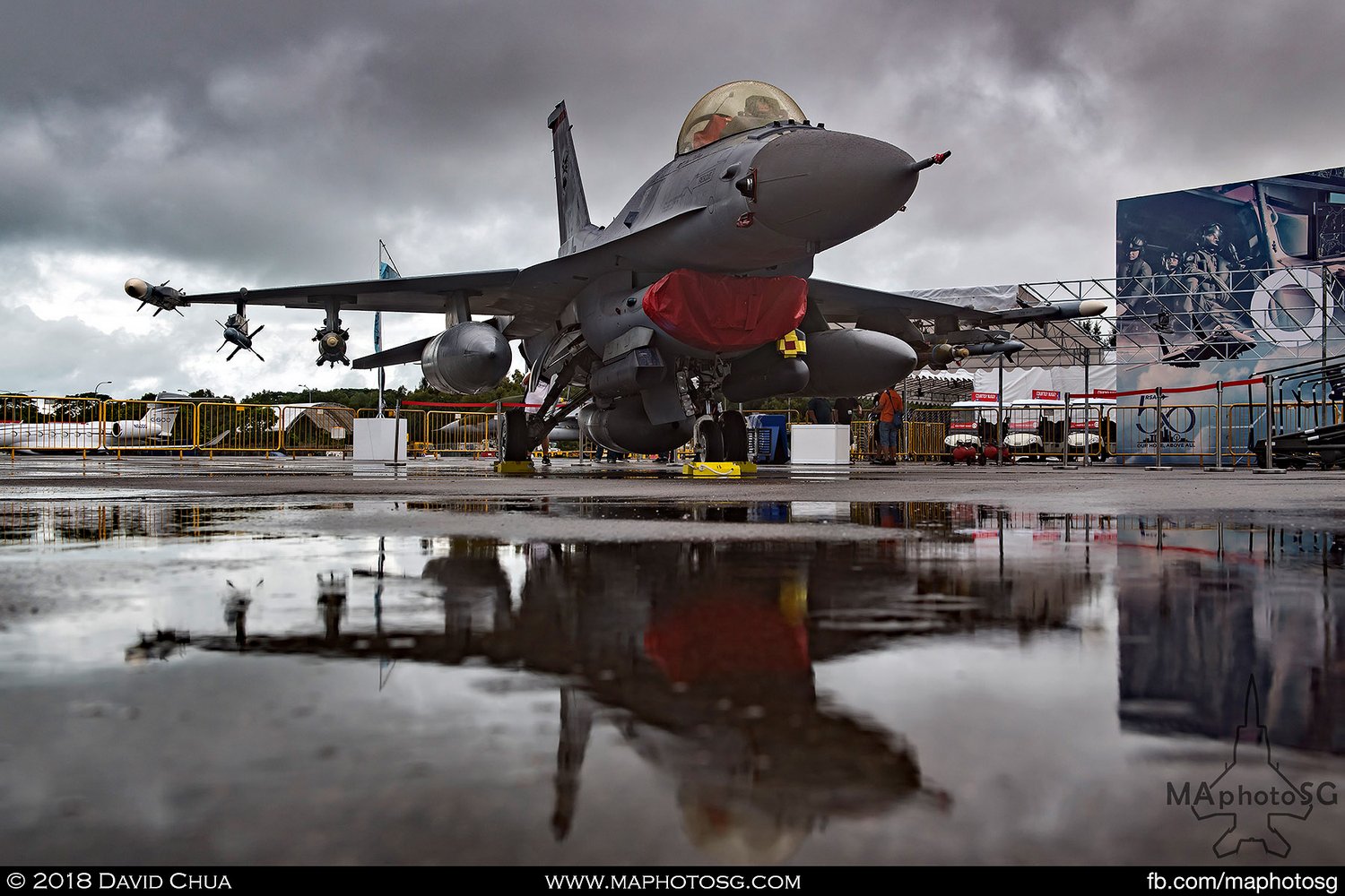 RSAF 140 Sqn Lockheed Martin F-16C Fighting Falcon (612)