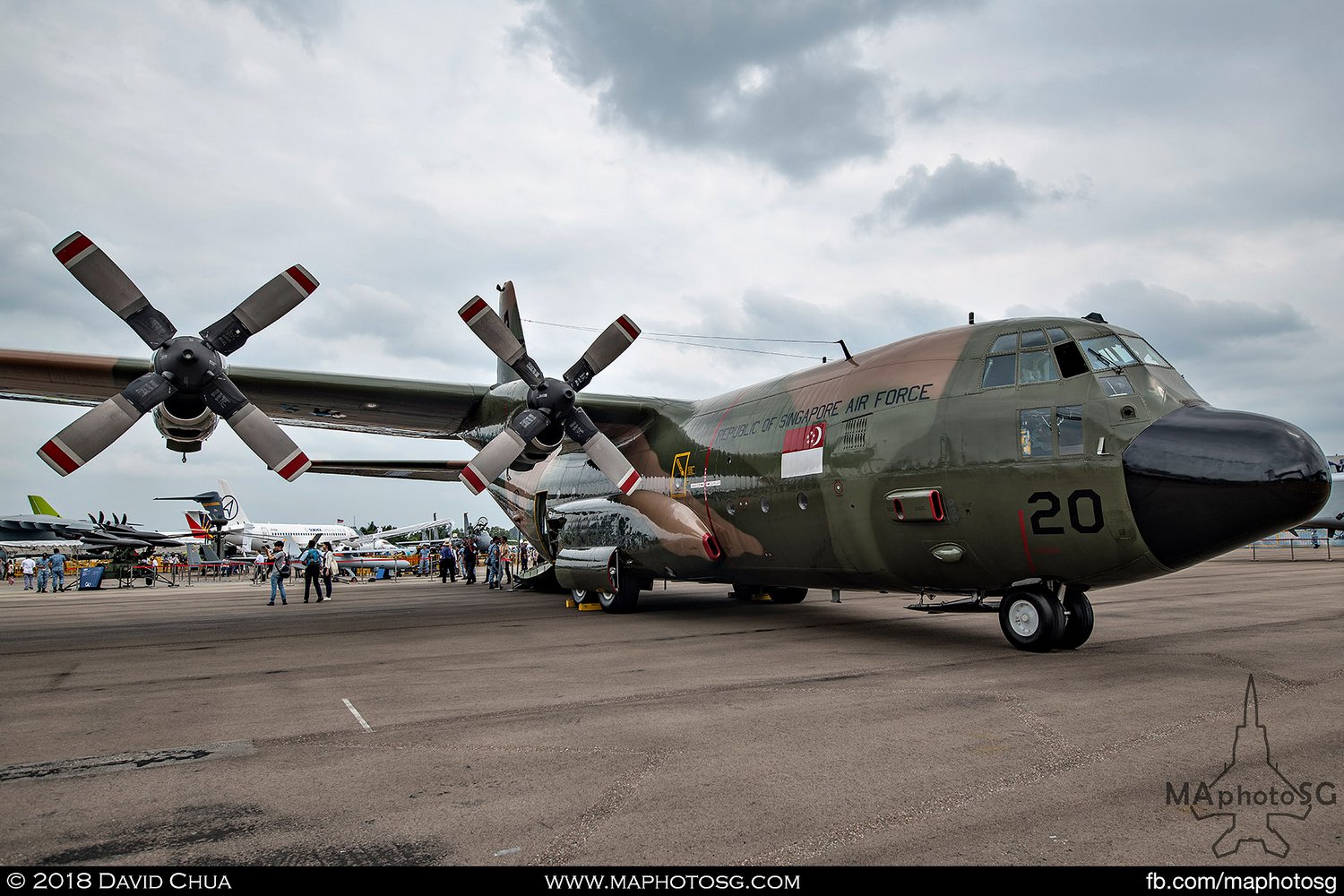 RSAF 122 Sqn Lockheed Martin KC-130B Hercules (720)