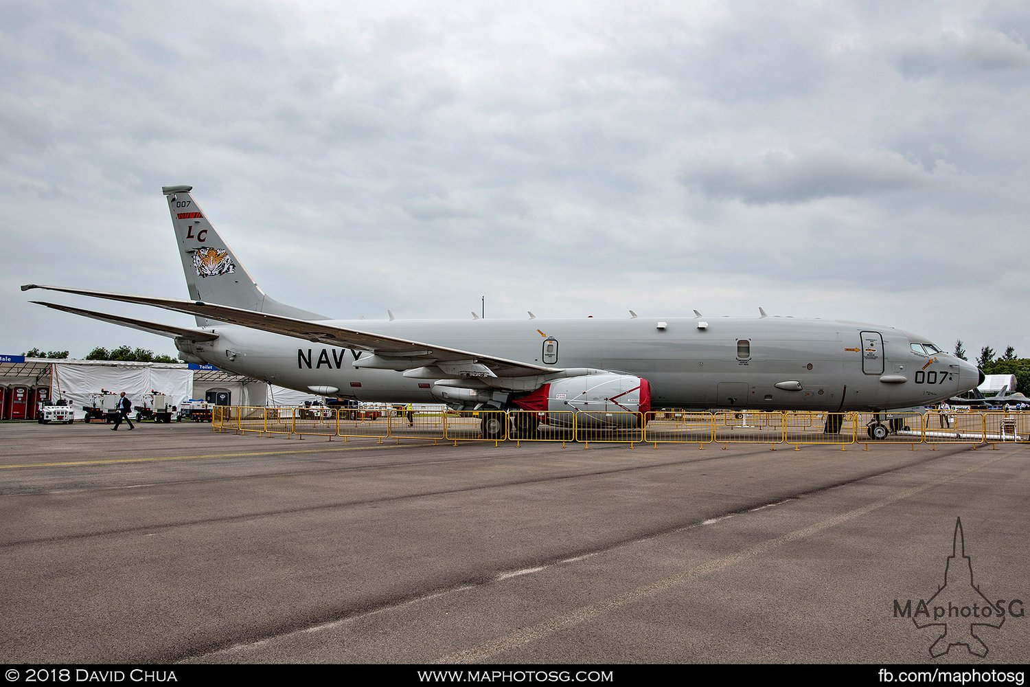 USN VP-8 Boeing P-8A Poseidon (169007)