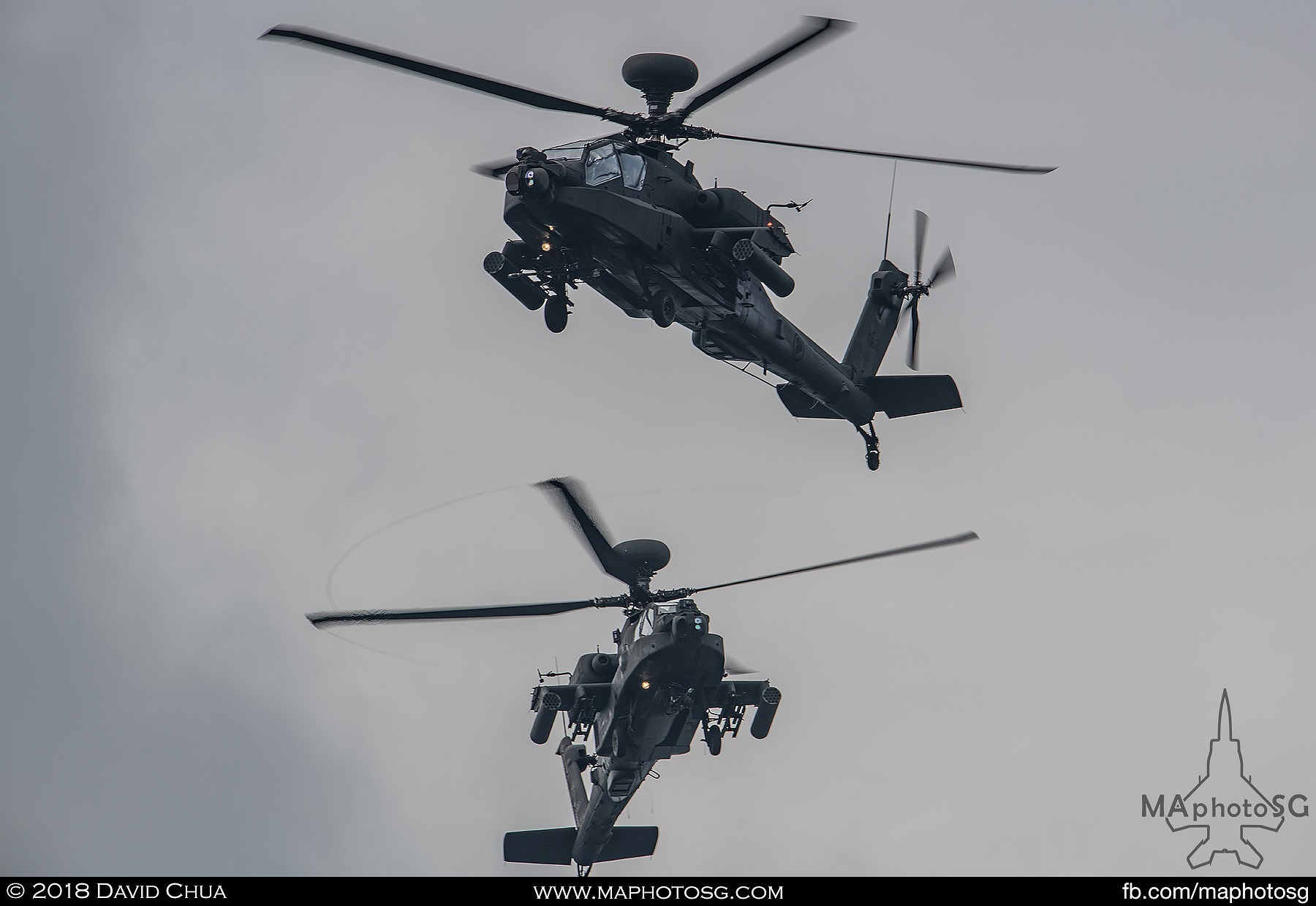 AH-64D Longbow Apache Aerial Display Segment