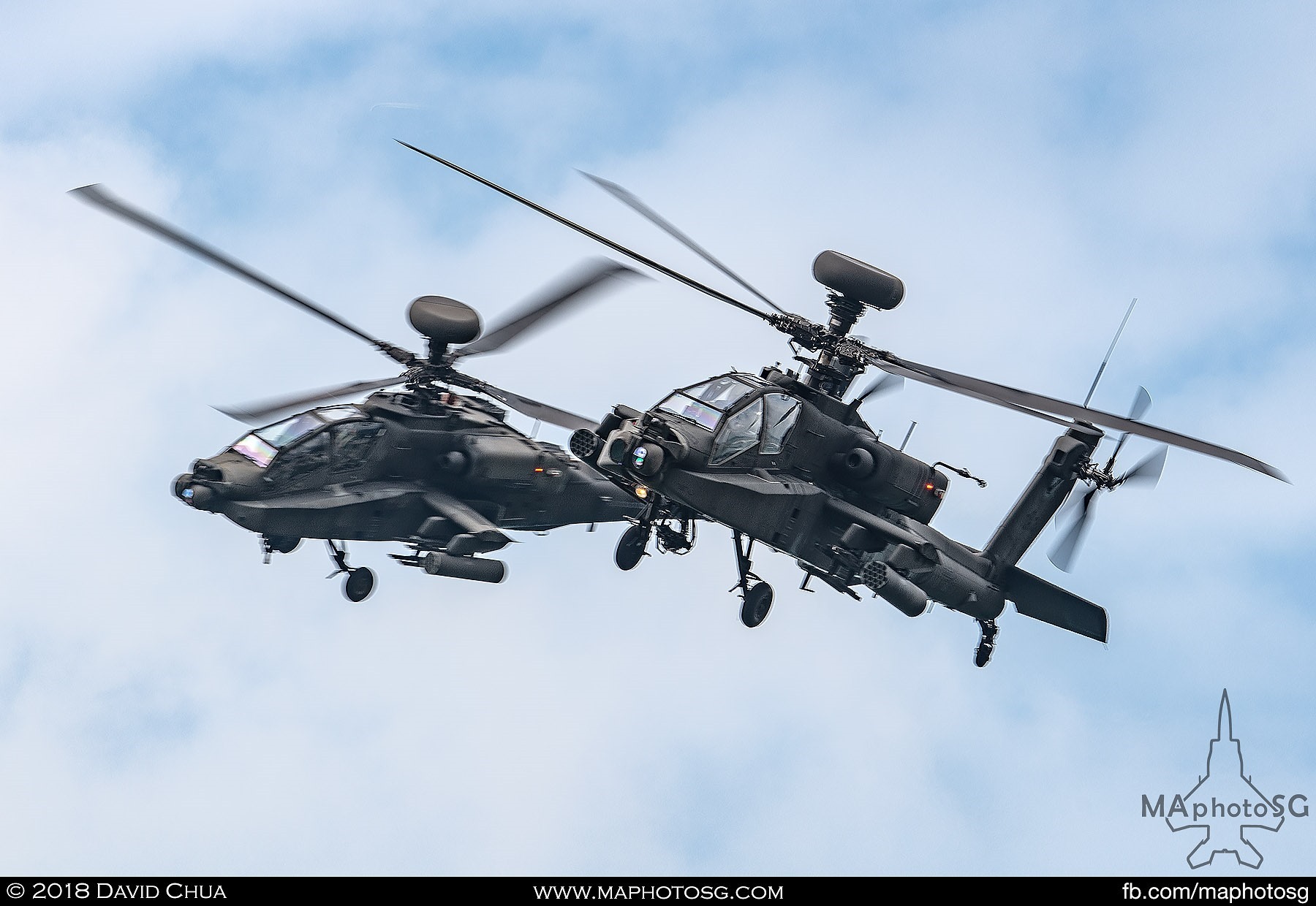 AH-64D Longbow Apache Aerial Display Segment