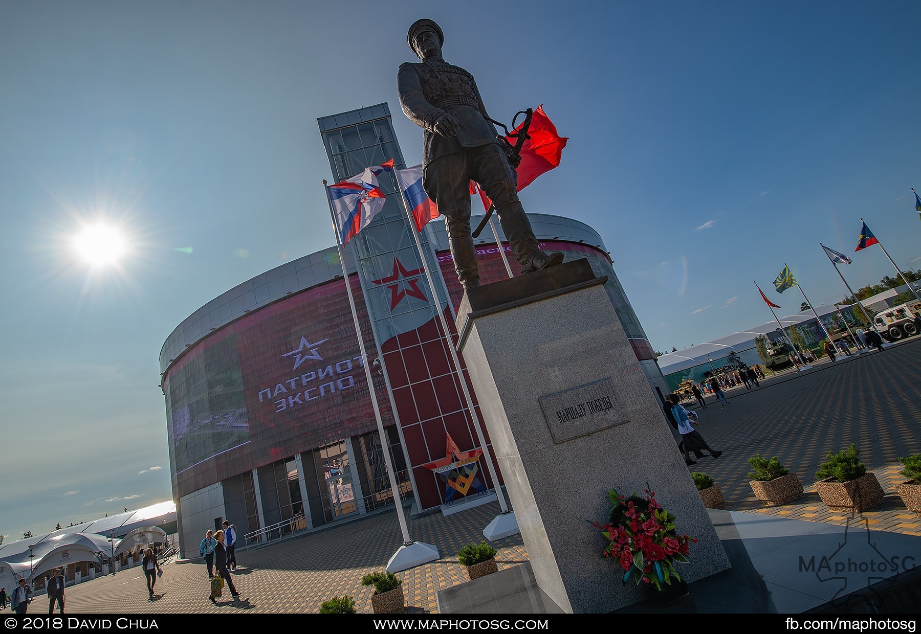 01. Monument of Marshal Zhukov at Patriot Park Expo Centre