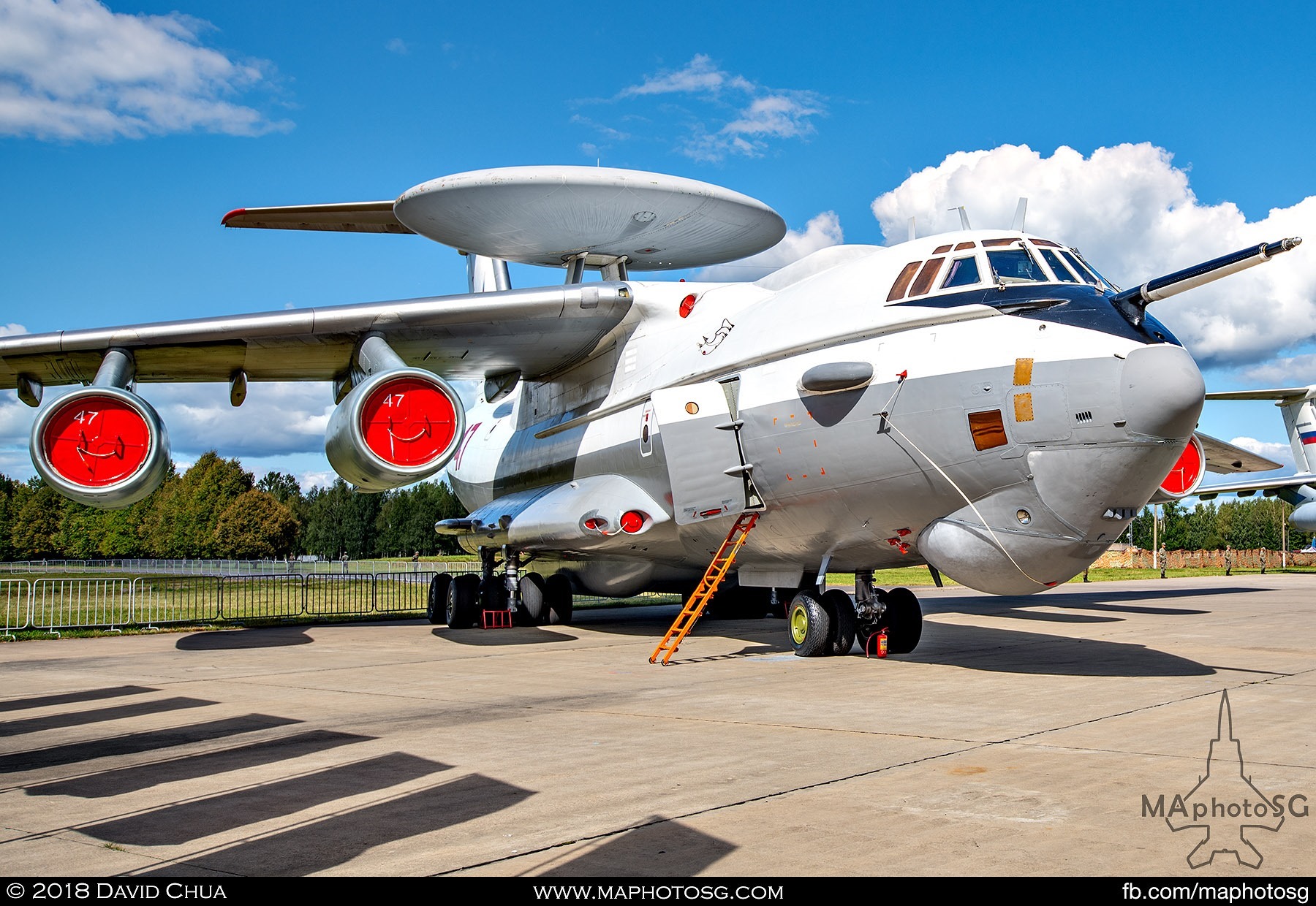 24. Beriev A-50u Airborne Early Warning and Control aircraft