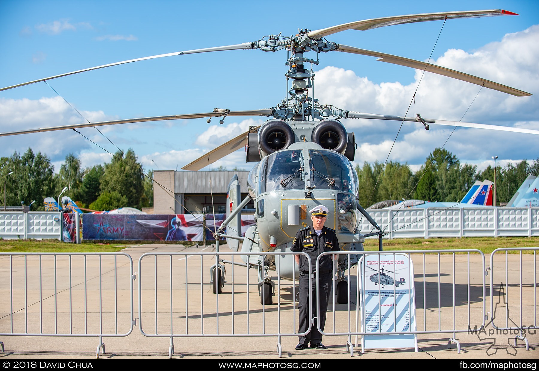 27. Pilot of the Ka-27m Helix helicopter