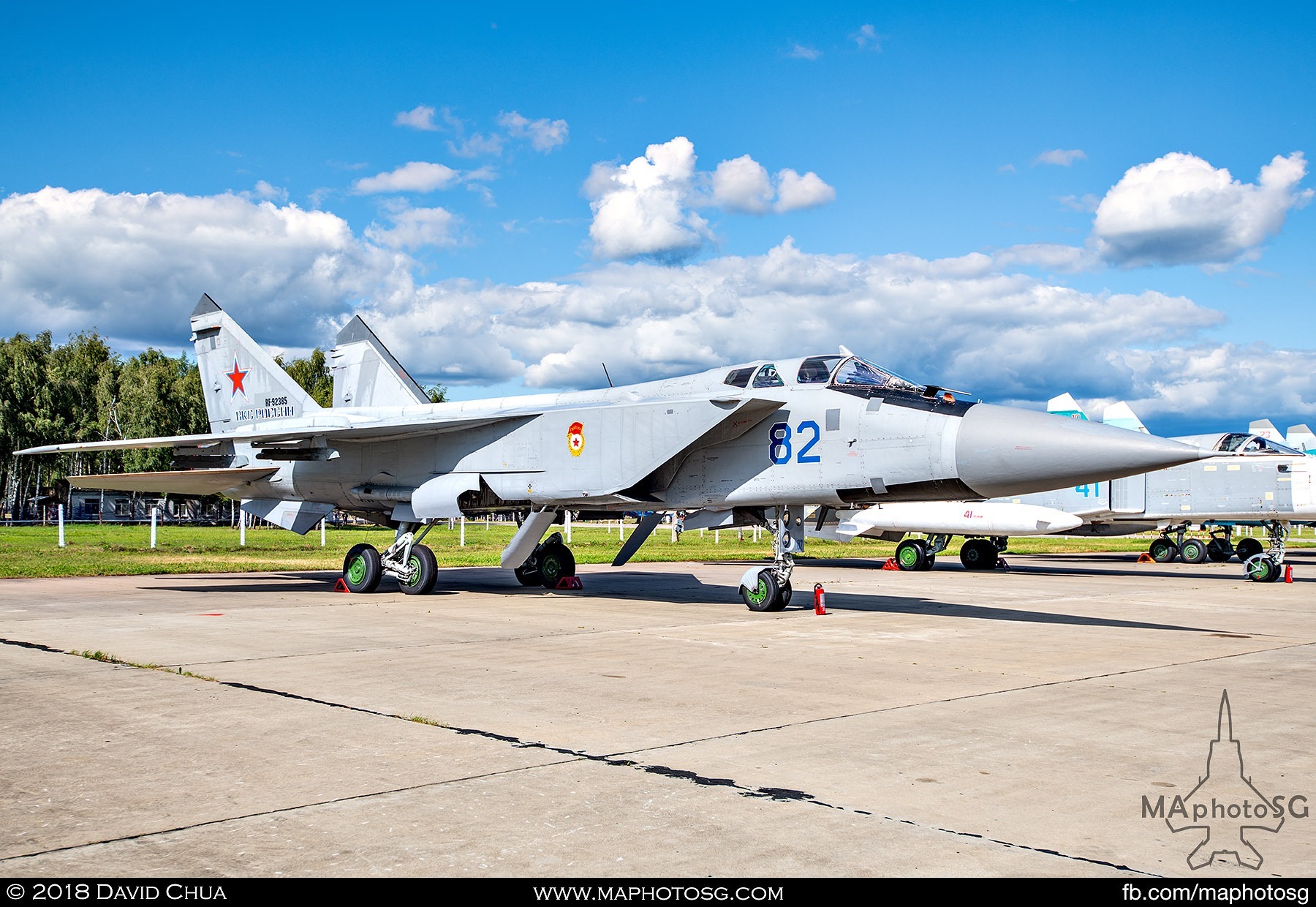 29. Russian Air Force Mikoyan MiG-31bm "Foxhound" interceptor