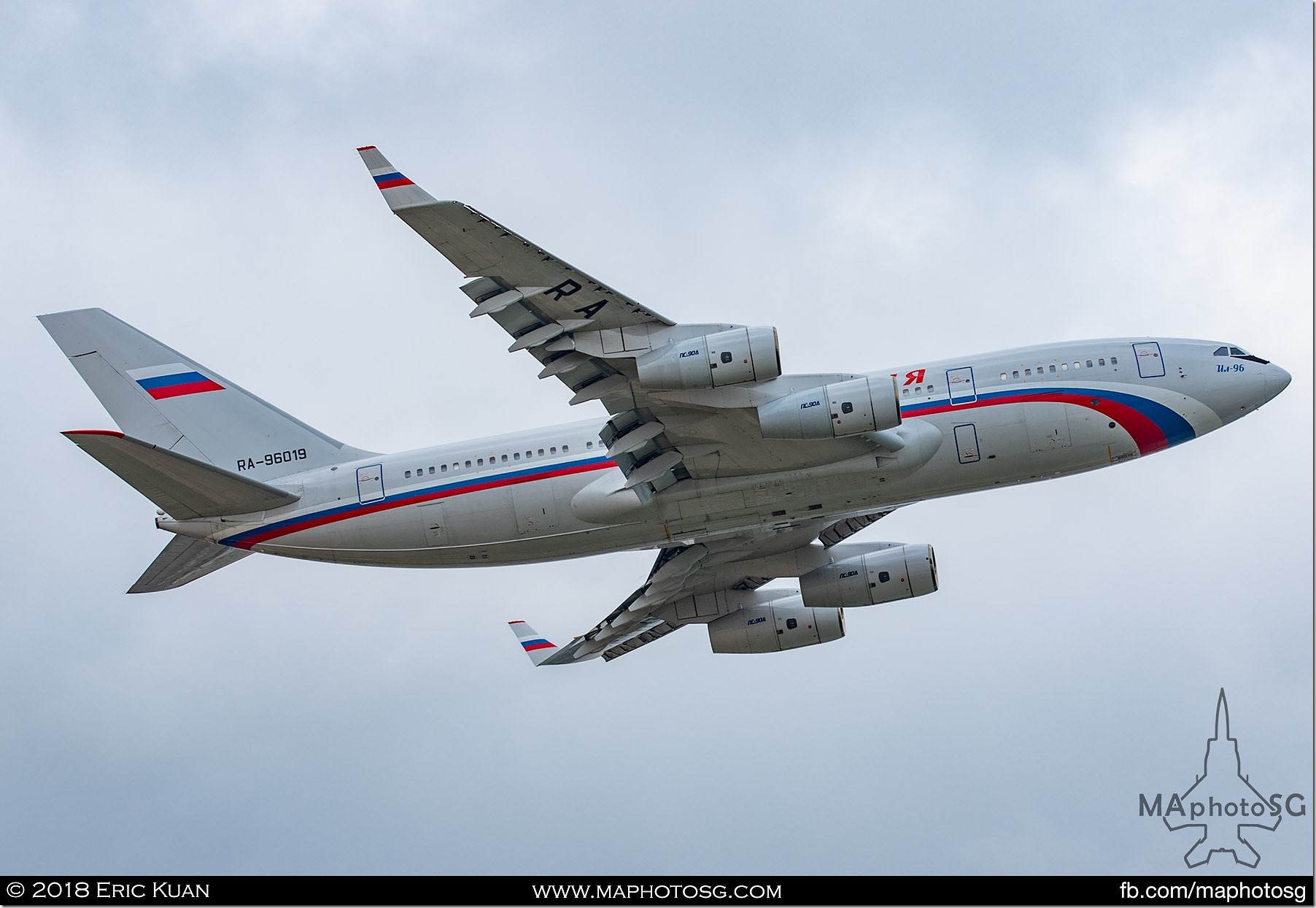 03. Ferrying President Putin is the Russian Air Force Il-96