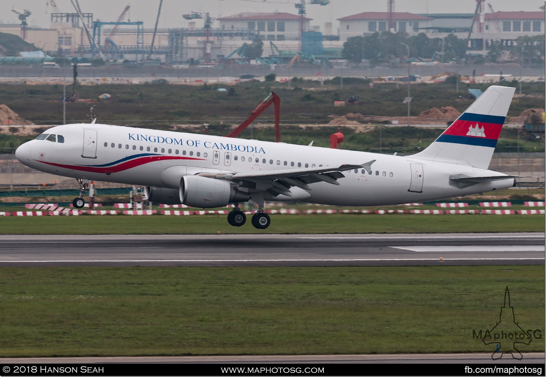 08. Kingdom of Cambodia Airbus A320