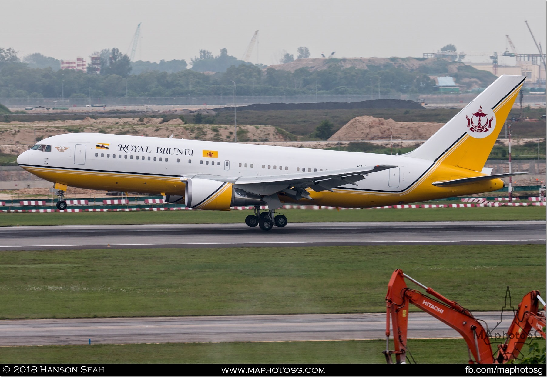 12. Brunei Government Boeing 767