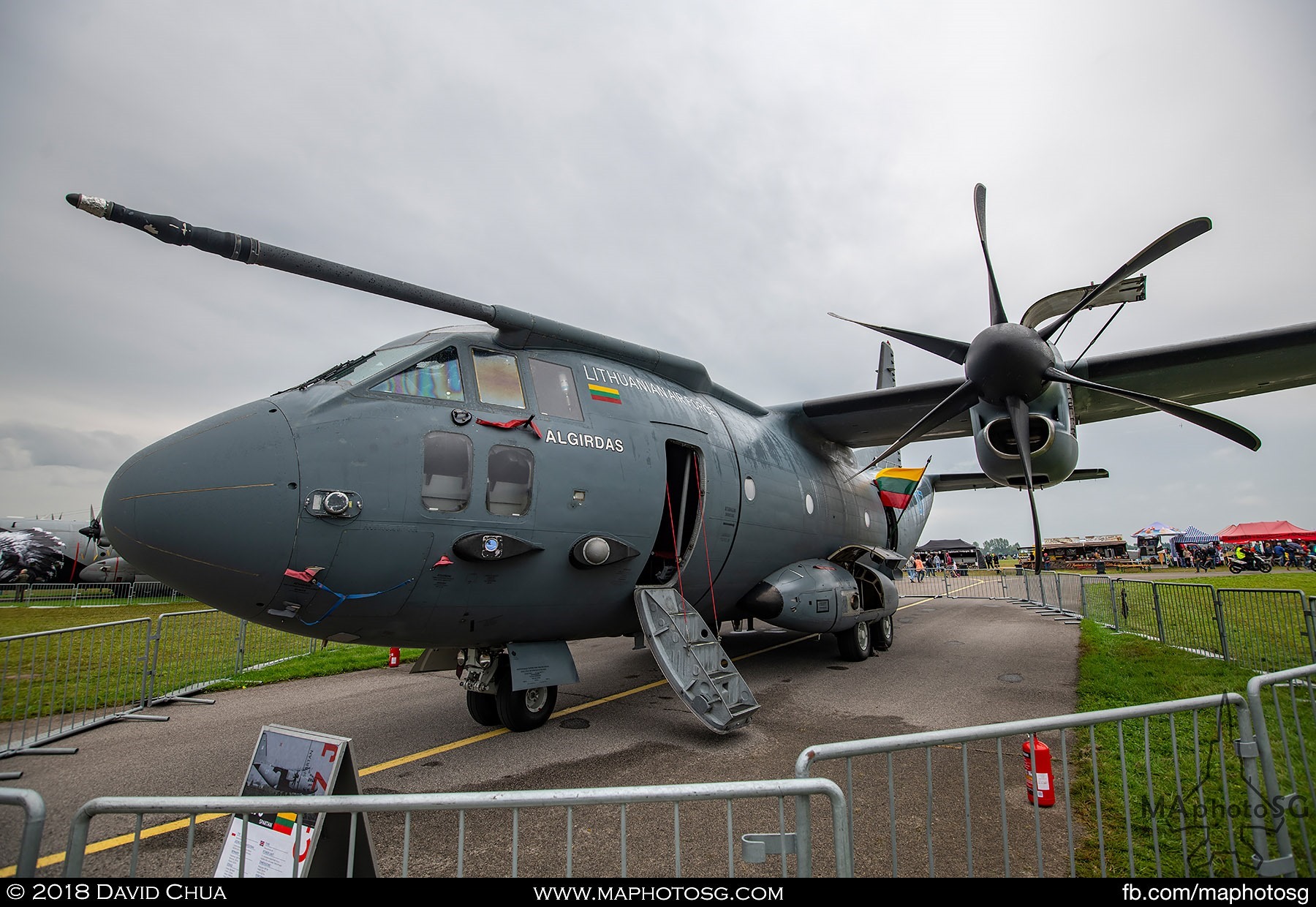 10. Lithuanian Air Force Alenia C-27J Spartan