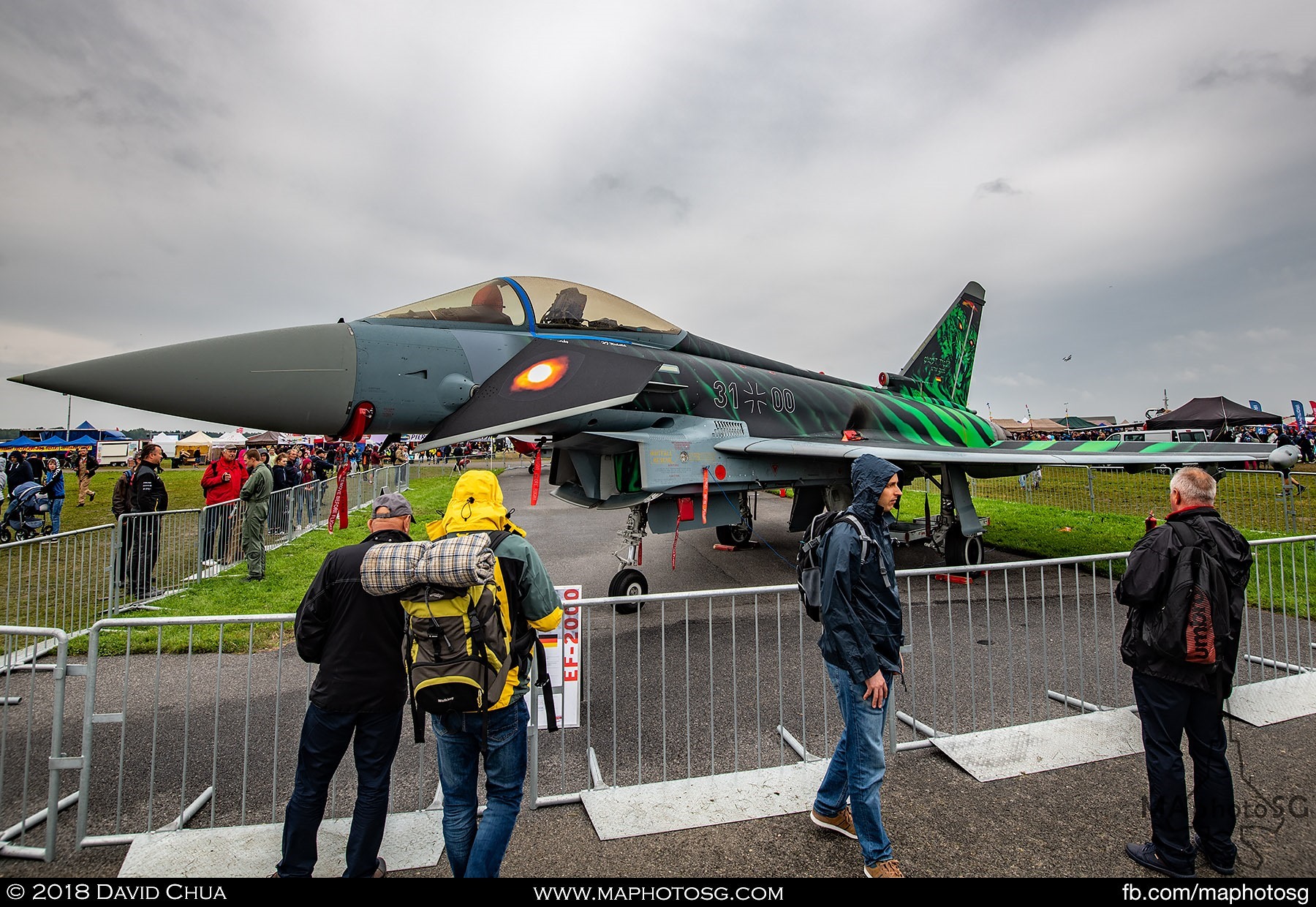 12. Luftwaffe Eurofighter EF2000 31+00 "Ghost Tiger"