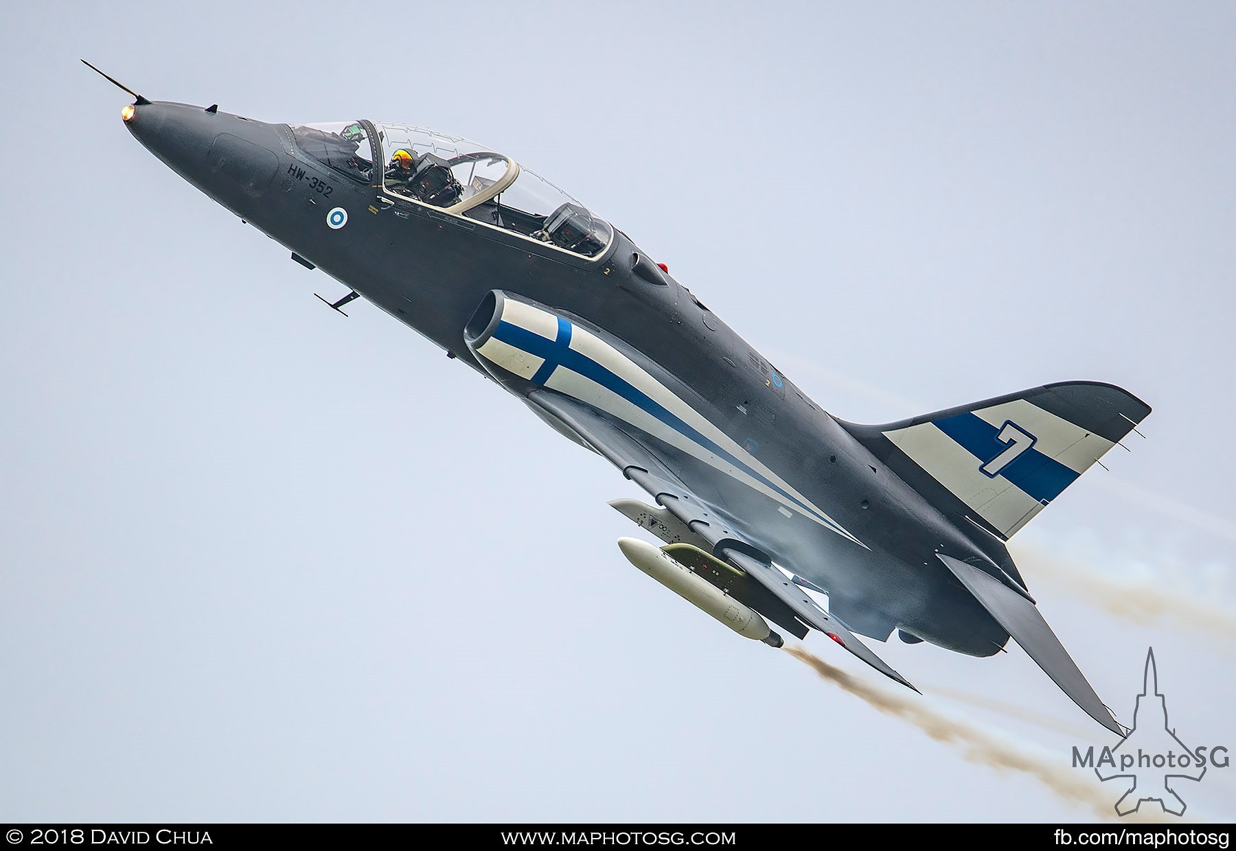 41. BAe Hawk MK-51 of the Finnish Air Force Midnight Hawks