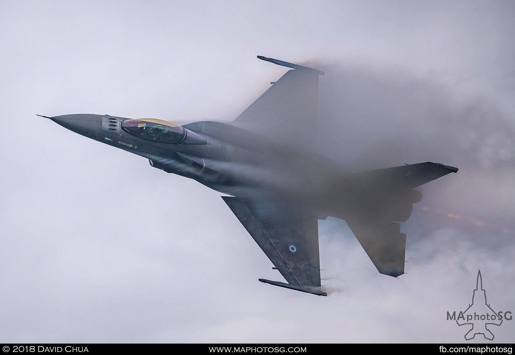 53. F-16C Block 52+ of the Hellenic Air Force Zeus Demo Team