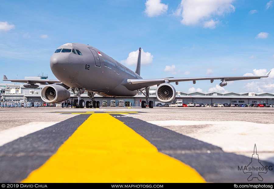 Participating in the NDP for the first time is the RSAF A330-MRTT