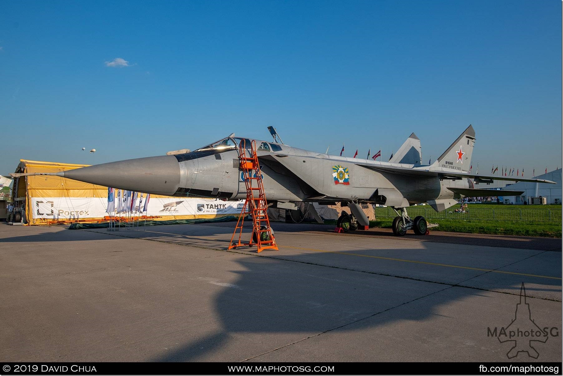 Mikoyan MiG-31 interceptor