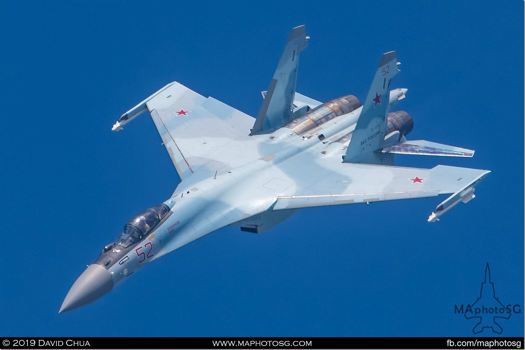 Sukhoi Su-35S fighter aircraft