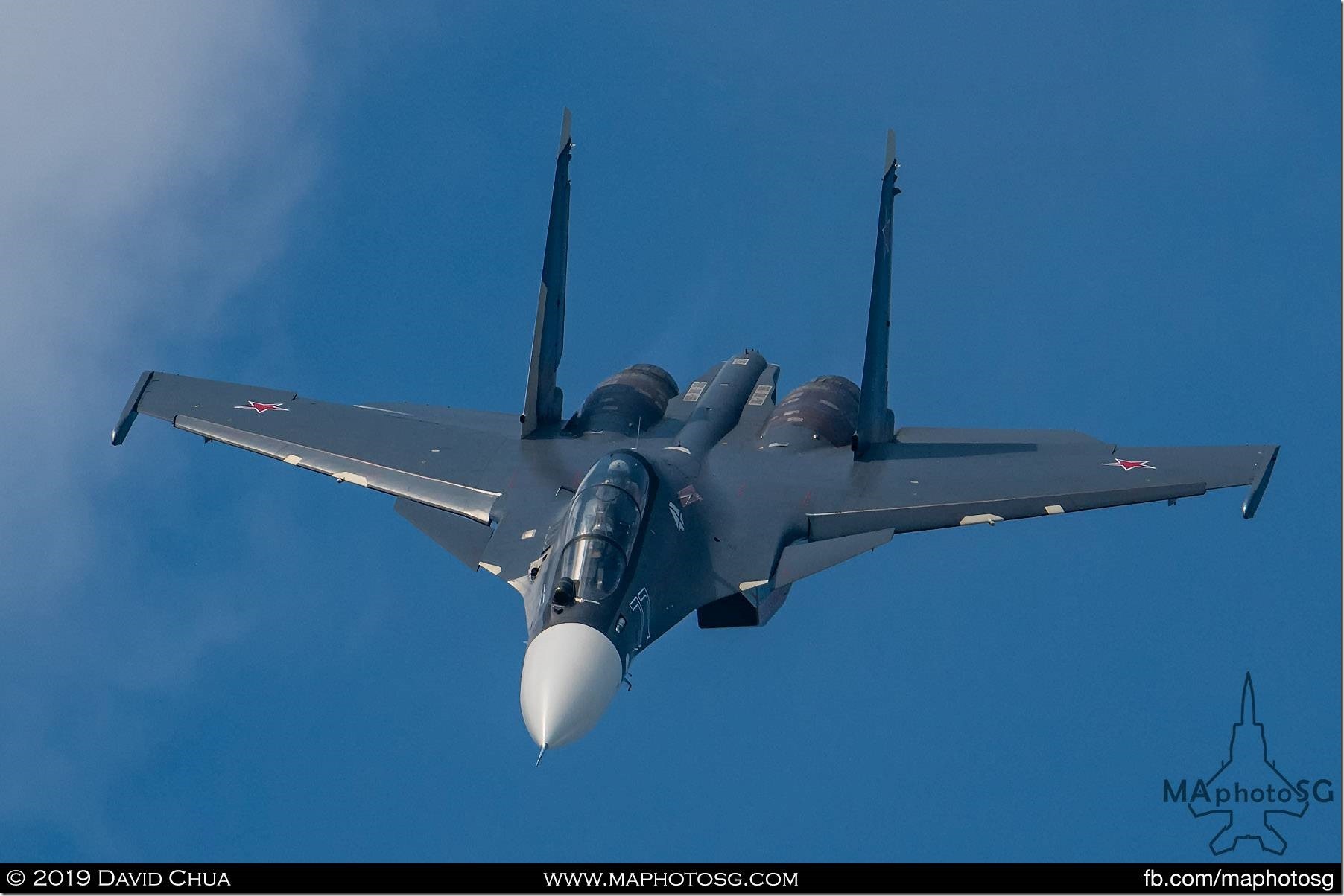 Russian Navy Sukhoi Su-30SM