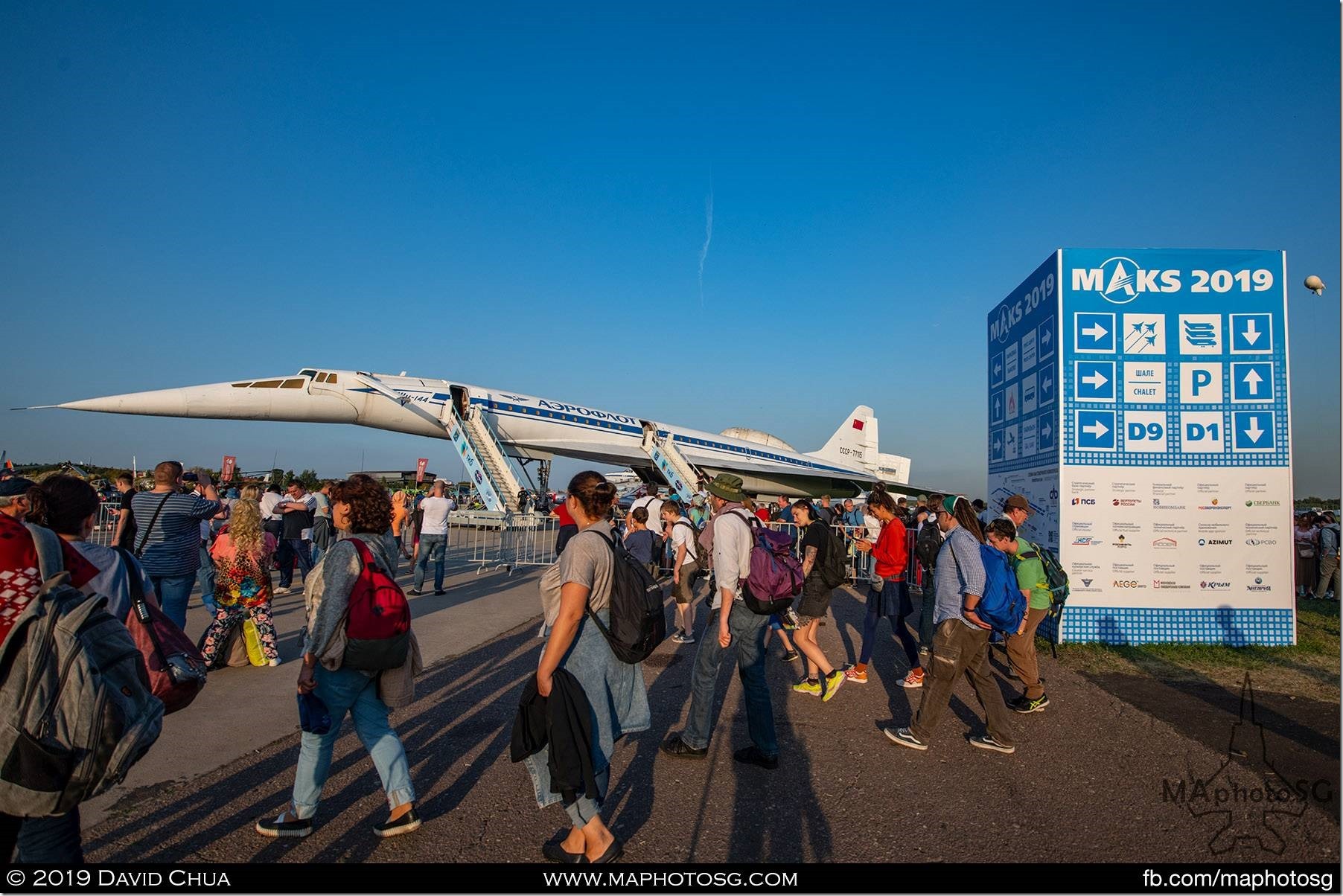 Tupolev Tu-144 supersonic airliner