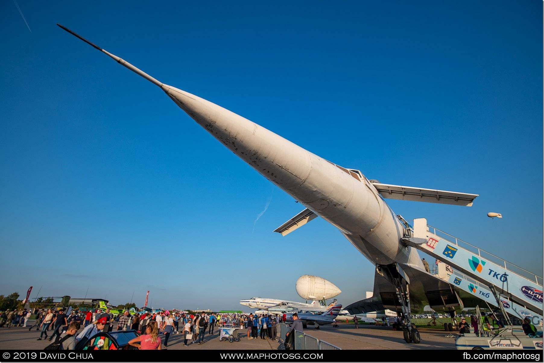 Tupolev Tu-144 supersonic airliner