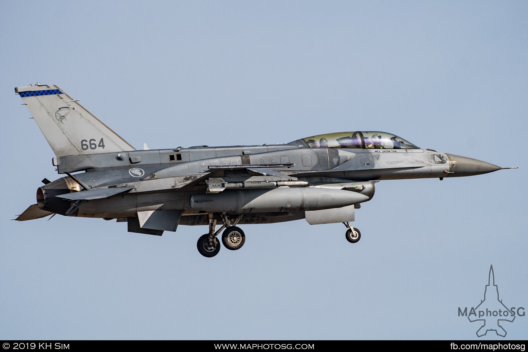 145 SQN F-16D+ (664)