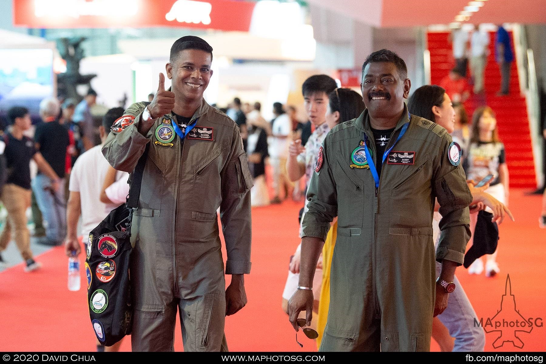 The men behind the superb commentary of the RSAF Aerial Display