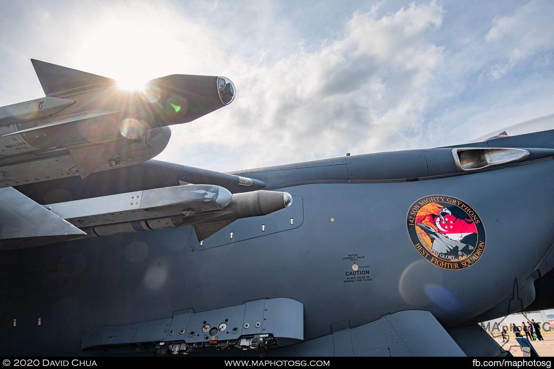 Sidewinders on the RSAF F-15SG