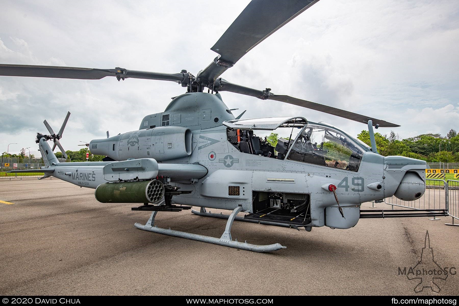 USMC AH-1Z Viper attack helicopter