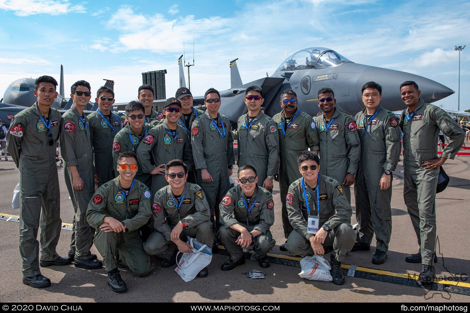 RSAF Aerial Display Team for Singapore Airshow 2020