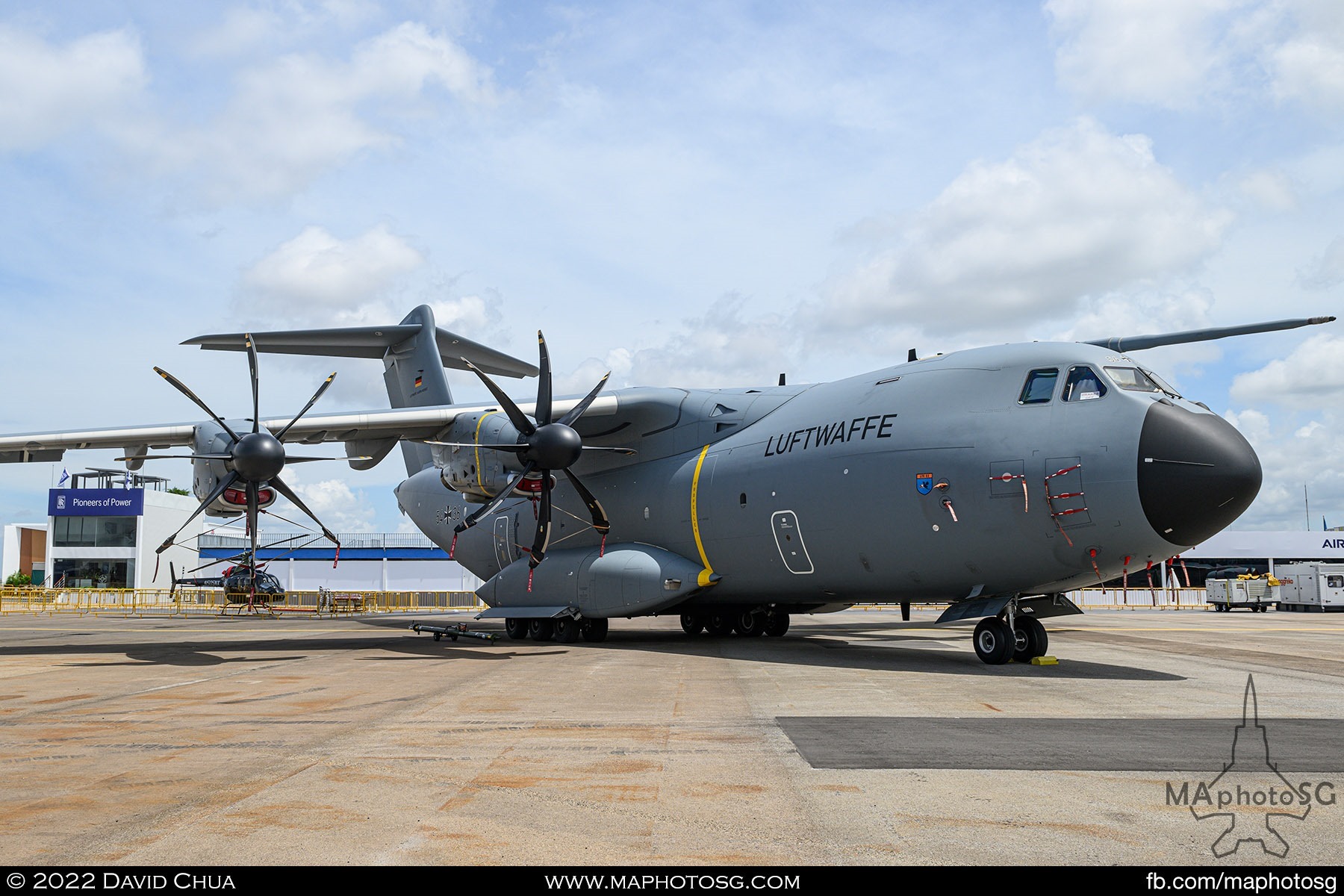 Luftwaffe Airbus A400M Atlas from Air Transport Wing 62 based at Wunstorf Air Base