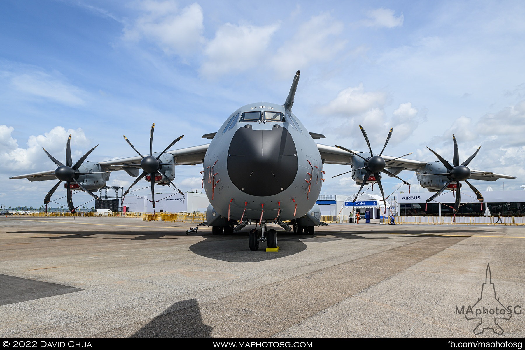 Head on with the Luftwaffe A400M Atlas