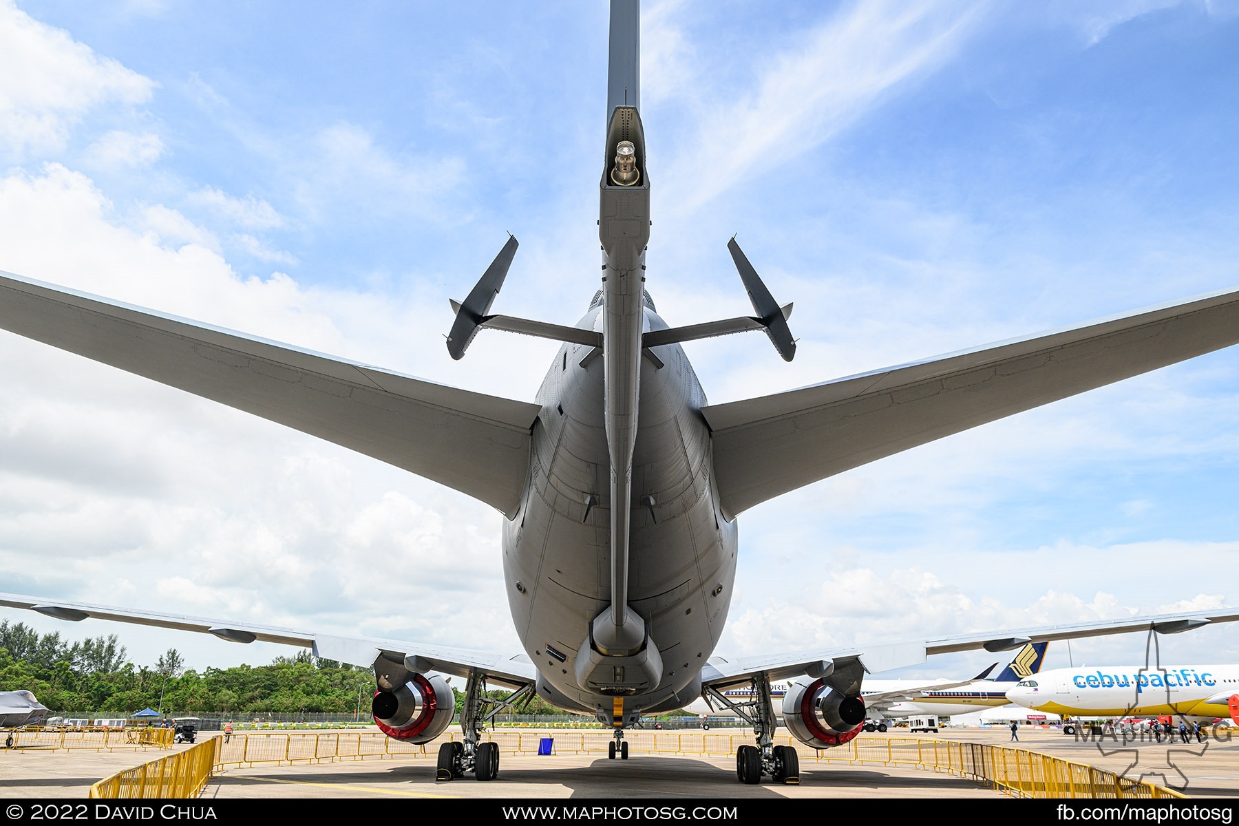 Boom detail of the USAF KC-46