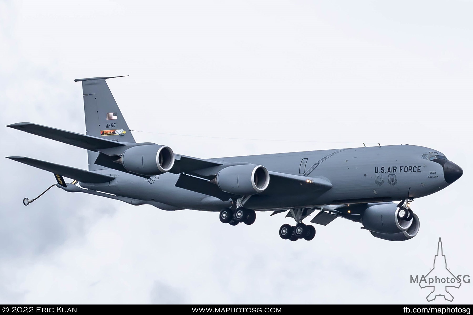 8 Feb 2022: RCH061, 62-3503, 940TH ARW, Boeing KC-135R