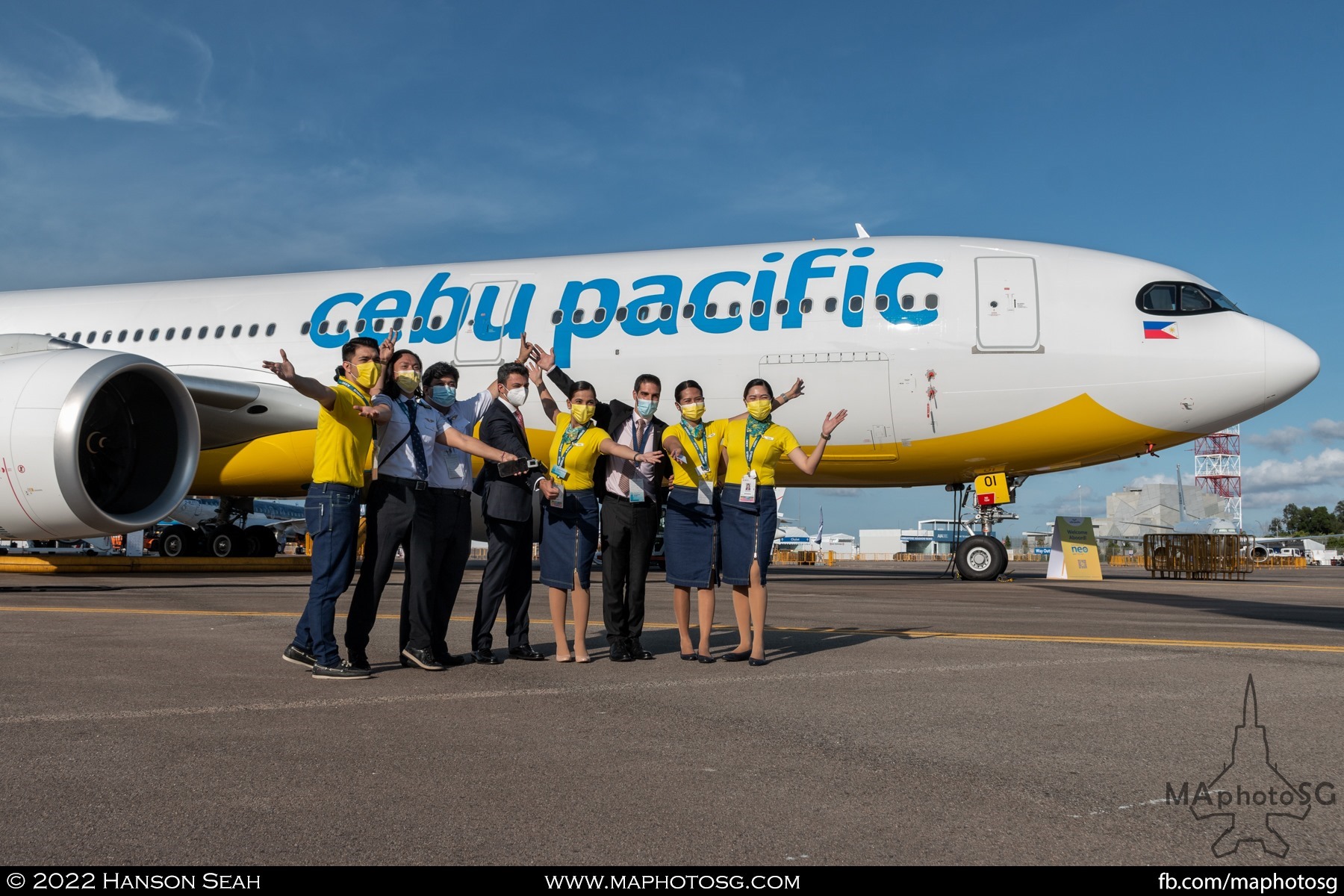 Cebu Pacific A330neo and its crew