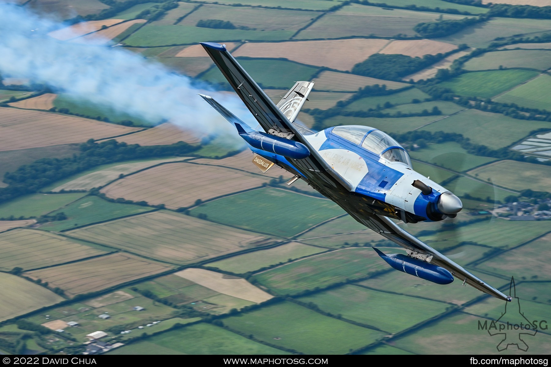 Hellenic Air Force Beechcraft T-6A Texan II (Team Daedalus)