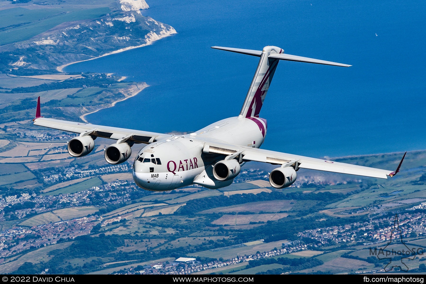 C-17A Globemaster III from the Qatar Emiri Air Force