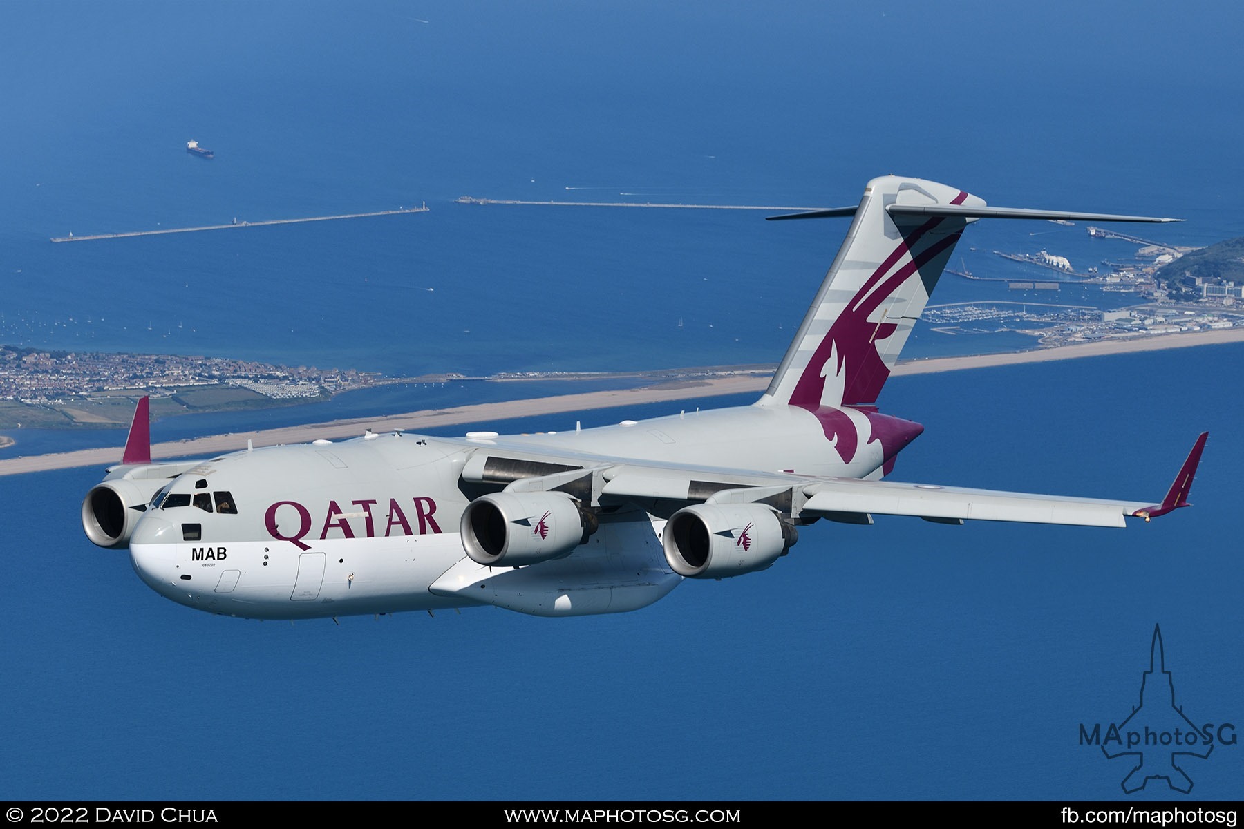 C-17A Globemaster III from the Qatar Emiri Air Force