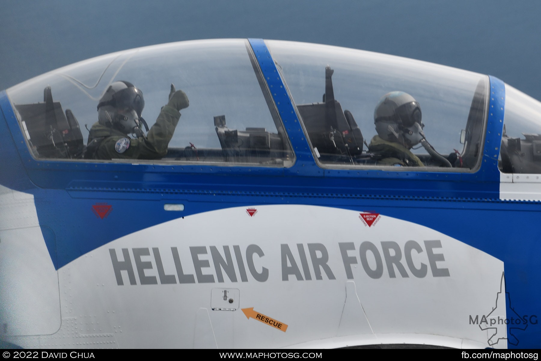 Hellenic Air Force Beechcraft T-6A Texan II (Team Daedalus)