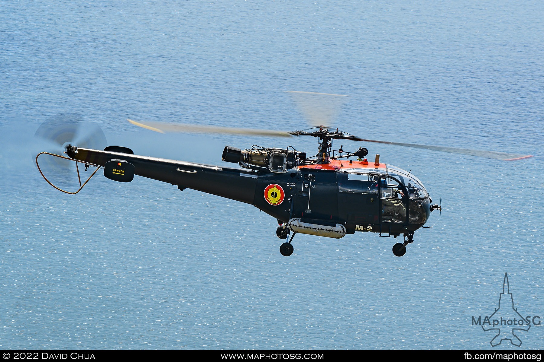 Belgian Navy SA-316B Alouette III