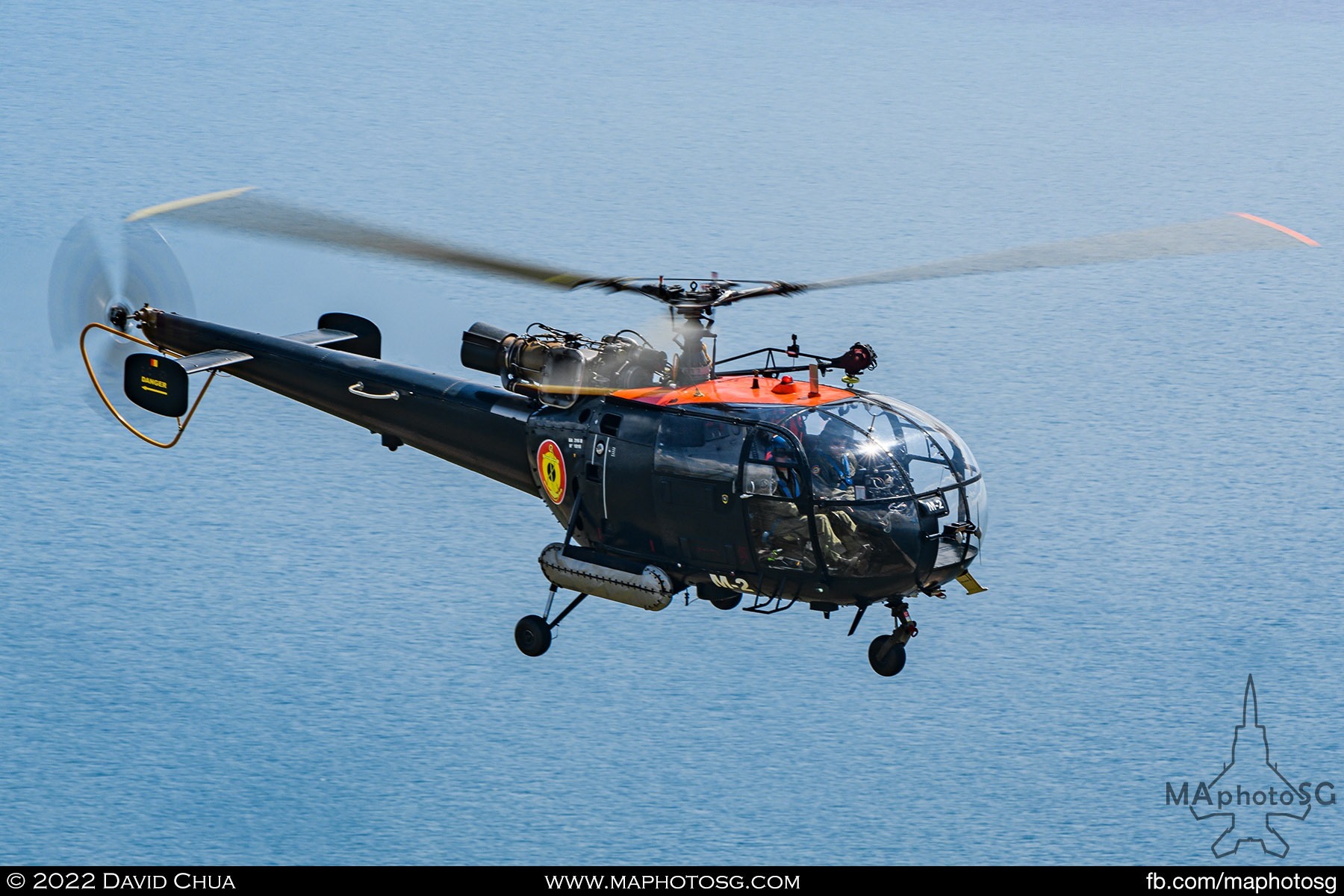 Belgian Navy SA-316B Alouette III