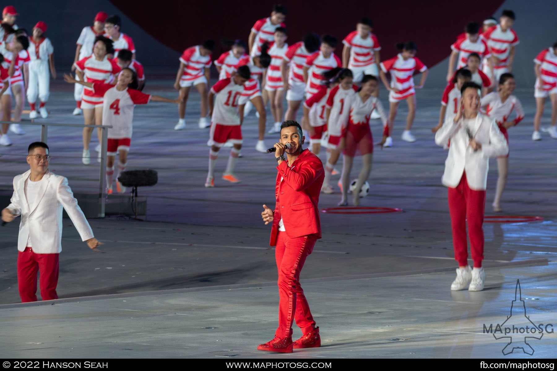 Taufik Batisah performs in Chapter 5 - Stronger Togerther, Majulah