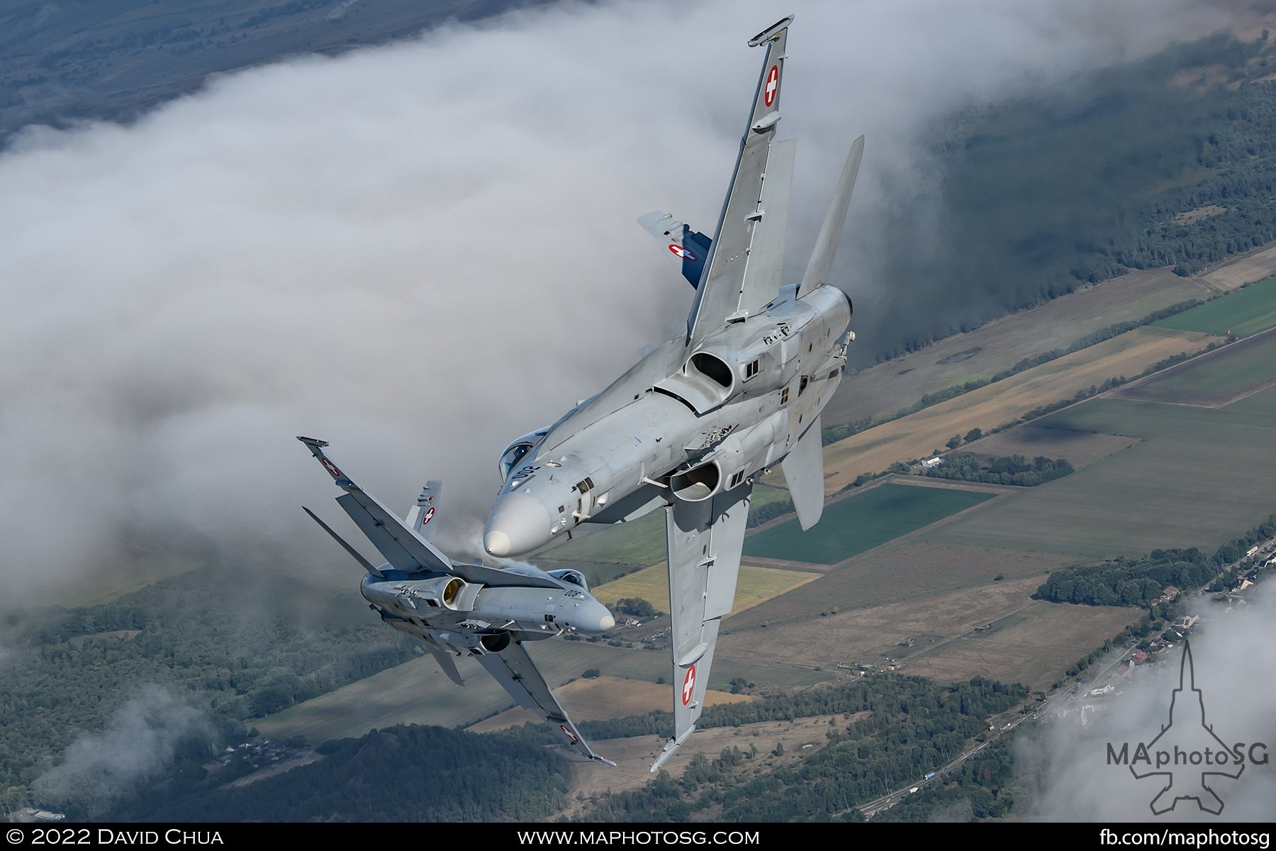 Swiss Air Force F-18C Hornets