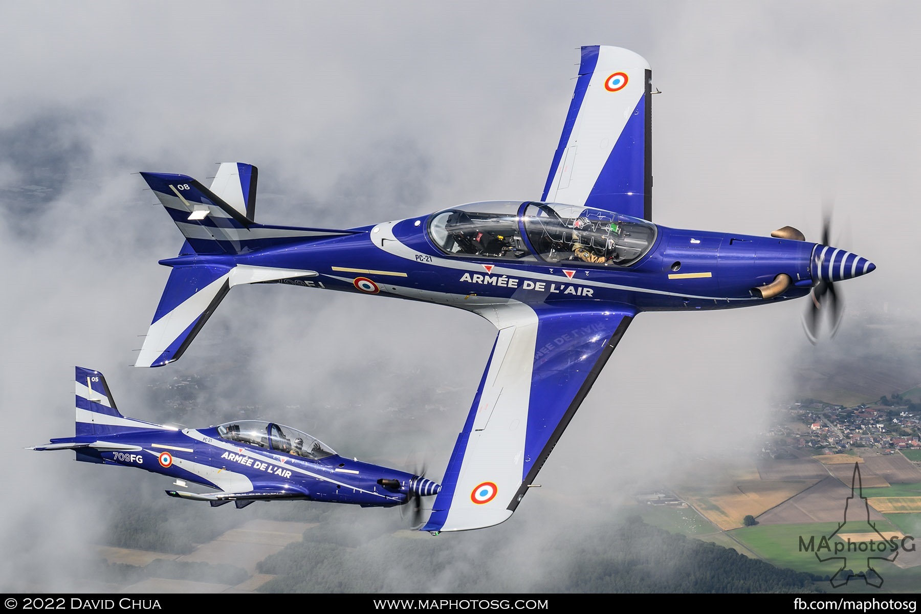 French Air Force Mustang X-Ray PC-21