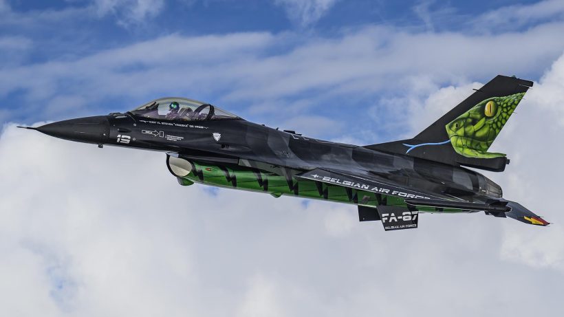 Belgium Air Force F-16 Solo Display Dream Viper
